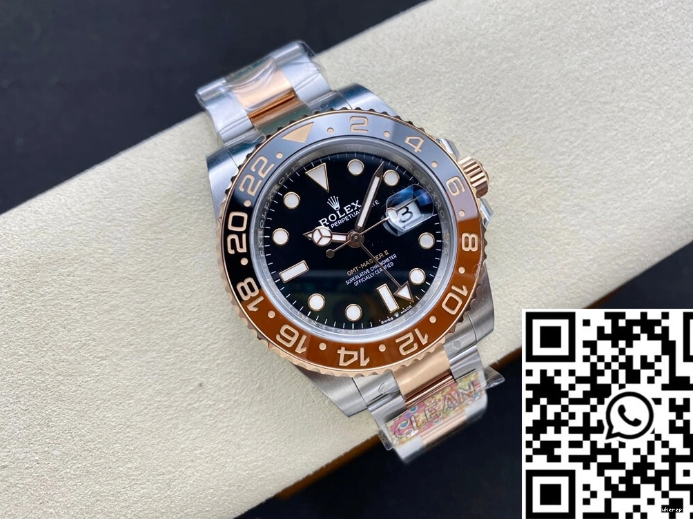 Factory M126711chnr-0002 II Gold Rose GMT Rolex Master Clean 0317